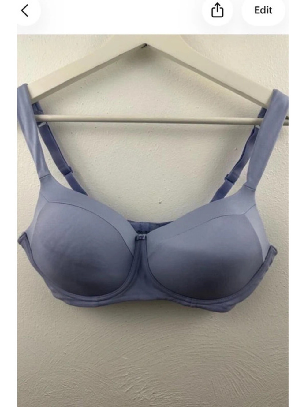 Playtex Women's Purple Full Coverage Bra Size 38C